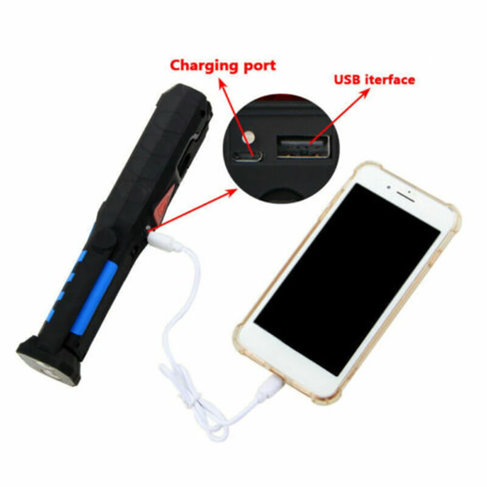 USB Перезаряжаемый COB светодиодный рабочий свет аварийный наружный техническое обслуживание лампы обслуживание Новое поступление, горячая распродажа