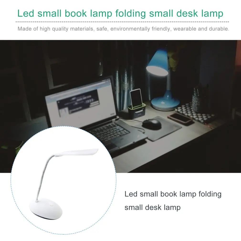 Tanie Składana przenośna lampa biurkowa LED ochrona oczu dzieci Student Study sklep