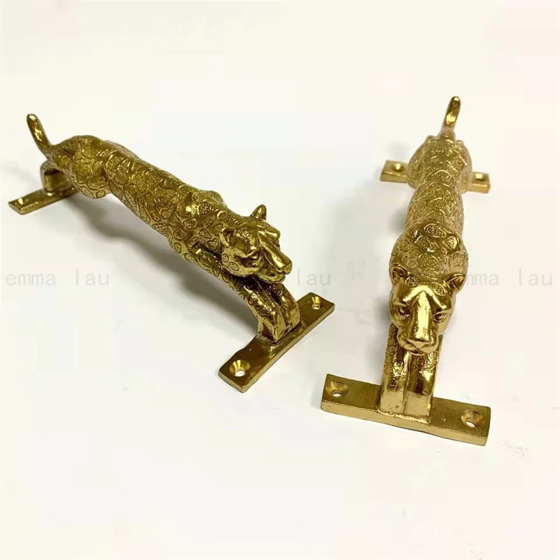 Alça Latão Leopardo Armário Armário Gaveta Alças Móveis Decoração Puxa alca latao leopardo armario armario gaveta alcas moveis decoracao puxa 04