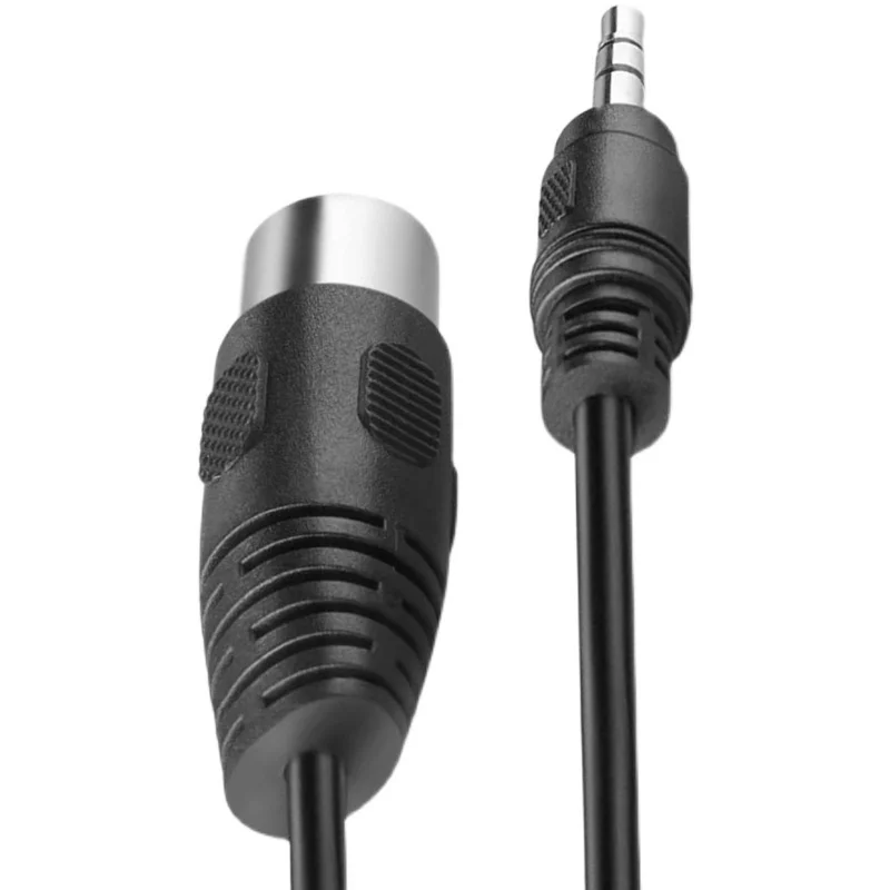 Din Audio Adapter Cable Din 8 Pin to 3.5mm Cable 8Pin Din Male Plug to 3.5mm Male Audio Adapter Cable for Musical instrument audio equipment 0.5m-3m