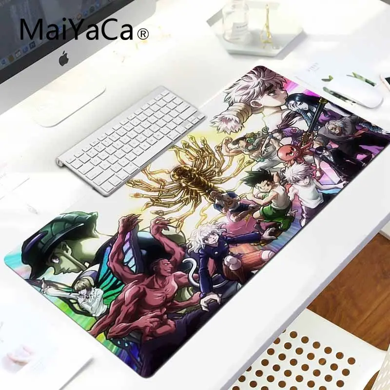 Игровой коврик для мыши MaiYaCa hunter x hunter killua с клавиатурой, Комфортный коврик для мыши, игровой коврик для мыши