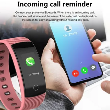 

Color Screen Smart Wristband Ip67 Waterproof Health Monitoring Multi-Function Sports Watch for Android iOS Phone