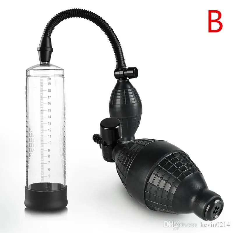 New 7 Models Male Vacuum Penis Pump Phallus Enlargement Extensions Device Penis Extender Sex Products Pumps & Enlargers for Men B2-4-2
