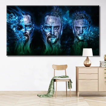 

2020 Home Decoration Classic American TV Series Horror Movie Poster Wall Decorative Paintings Retro Paper Living room Bedroom