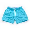 Marque poche séchage rapide Shorts de natation pour hommes maillots de bain homme maillot de bain maillot de bain été bain plage vêtements Surf Boxer Brie ► Photo 3/6