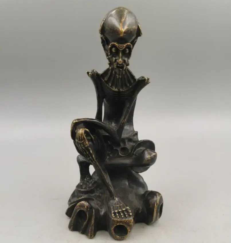 

Китайская латунная статуя каркаса Dharma Patriarch crafts