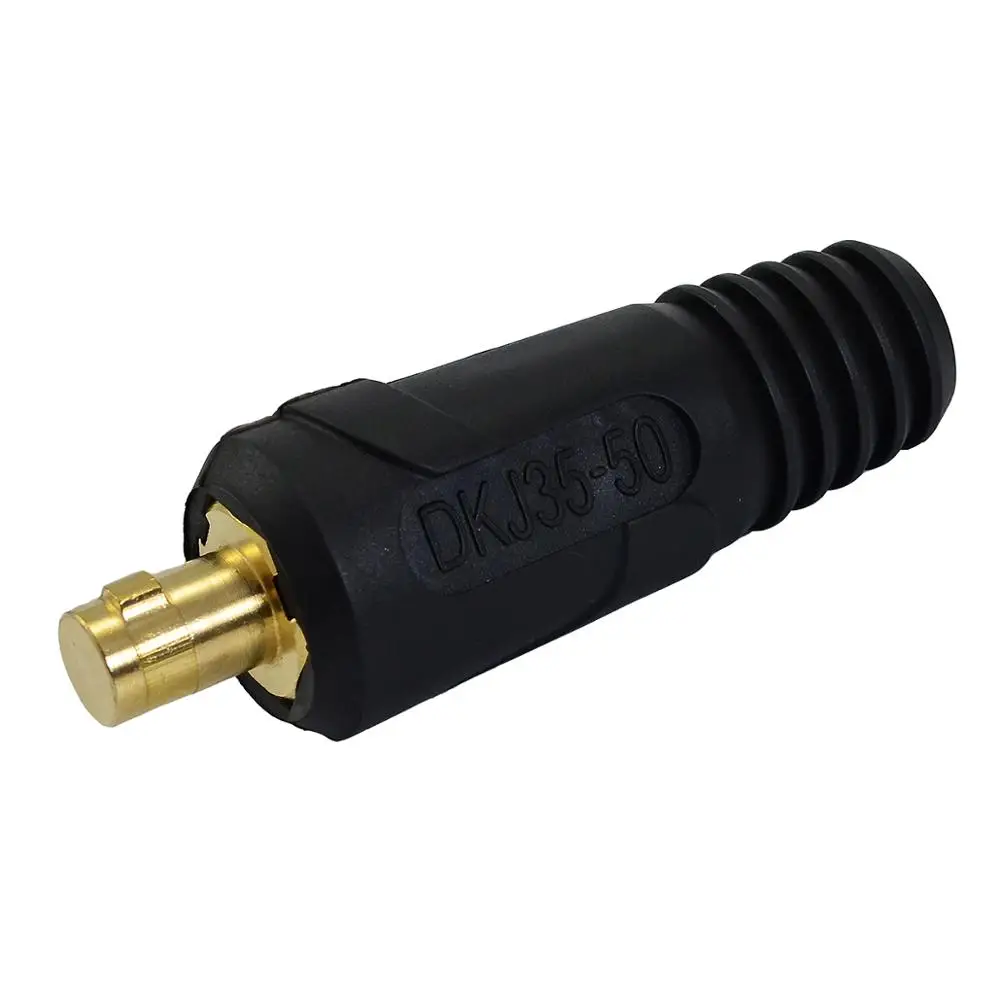 Сварочный кабель Соединительный быстрый разъем пара DINSE-style 200Amp-300Amp(#4-#1) 35-50 SQ-MM 2-Set