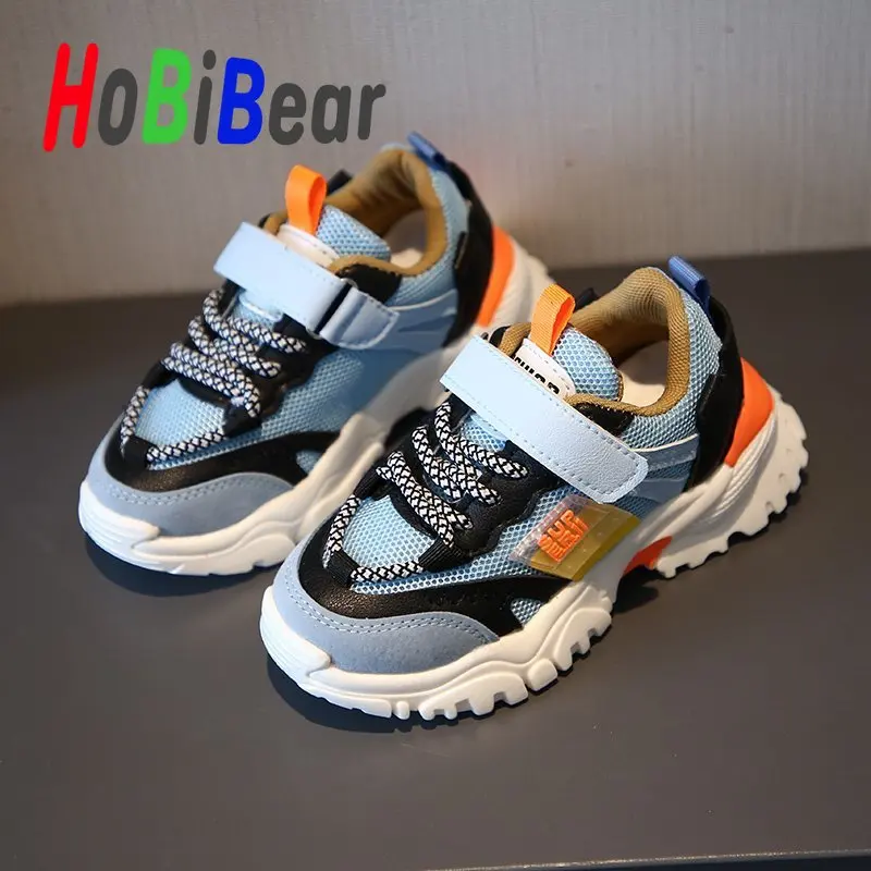 

2020 Spring Autumn Flats Children Girls Pink Sneakers Anti-Slip Toddler Boy Gym Shoes For Kids Fashion Children Running Shoes