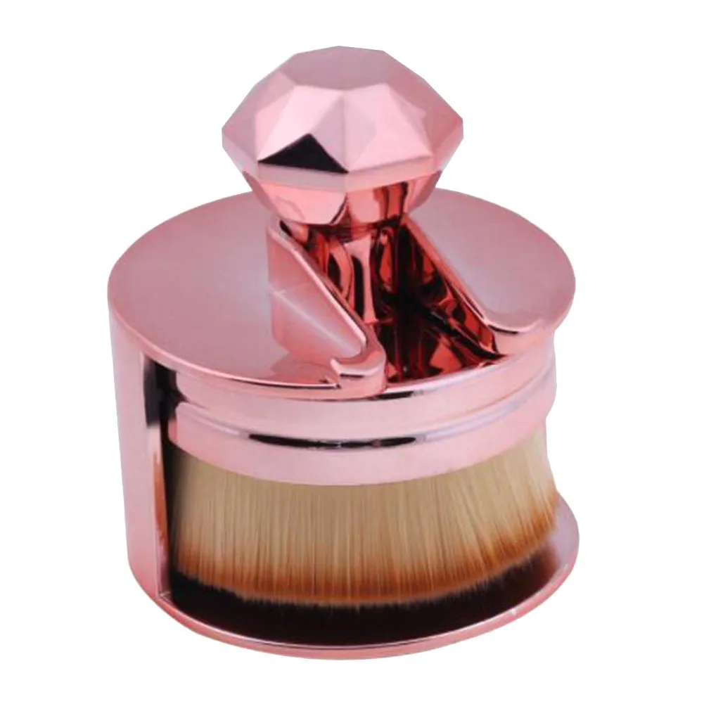 1 шт. круглая форма Push-Pull компактная Кисть для макияжа макияж жидкость для лица основа косметика