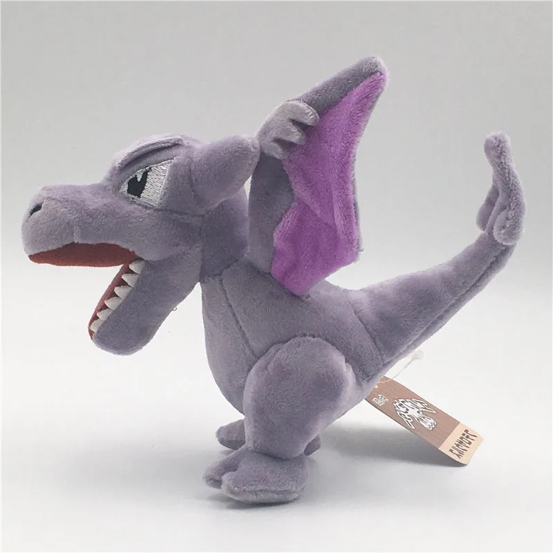Плюшевая игрушка Зверюшка Pokemon Aerodactyl Q версия король неба плюшевая кукла для