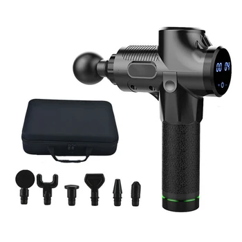 

Electric Muscle Massage Gun Deep Tissue Muscle Massager Therapy Relaxation Massager Vibration Fascial Gun For Male Female