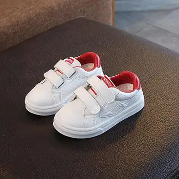 

Autumn Kids Canvas Shoes Boys Girl Sneakers Baby Children Shoes Fashion White Flat Sport Breathable Toddler Casual Student Shoes