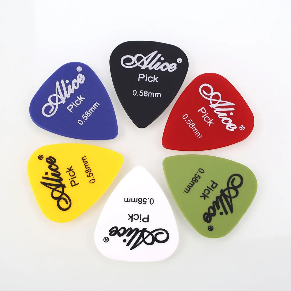 Гитара палочки Коробка ABS многоцветный Plectrum 100 шт./кор. Plectrum Электрические Музыкальные инструменты аксессуары Музыка
