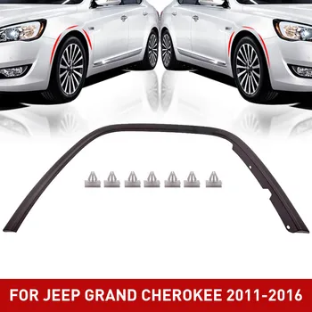 

Front Passenger Side Plastic Fender Flare For Jeep Grand Cherokee 2011-2016 Black
