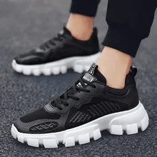 Мужская обувь; сетчатая повседневная спортивная обувь; Мужская обувь для папы в Корейском стиле; коллекция года; сезон осень; дышащая трендовая обувь для студентов; трендовая универсальная обувь