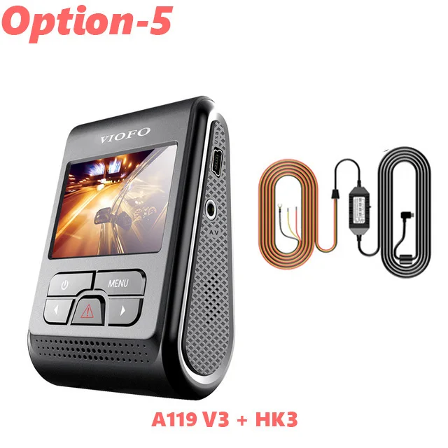 VIOFO A119 V3 2K車載DVRスーパーナイトビジョンクアッドHDドライブ 