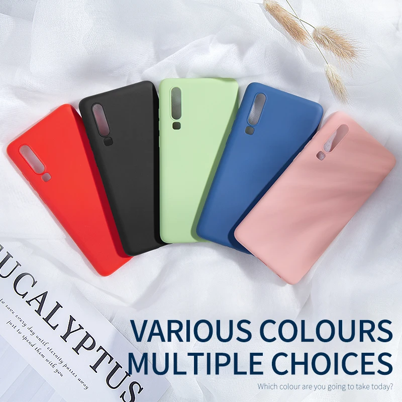 Premium Liquid Silicone Shockproof Phone Case - Sleek and Durable Protection