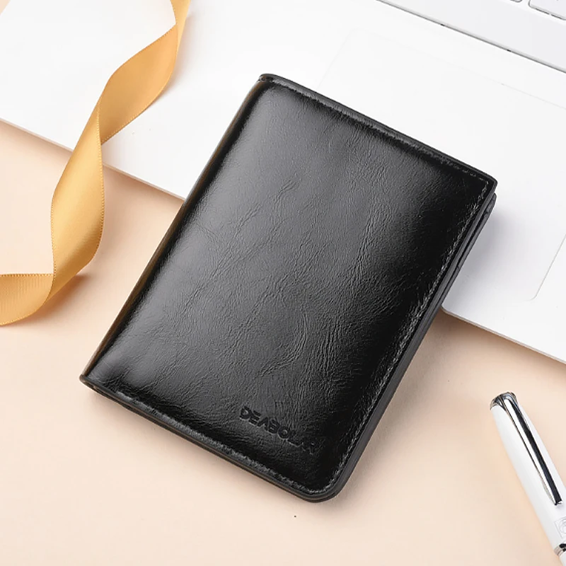 

men's wallets pu leather wallet men coin purse for men mini wallet male card holder wallet man polyester heren portemonne DB208