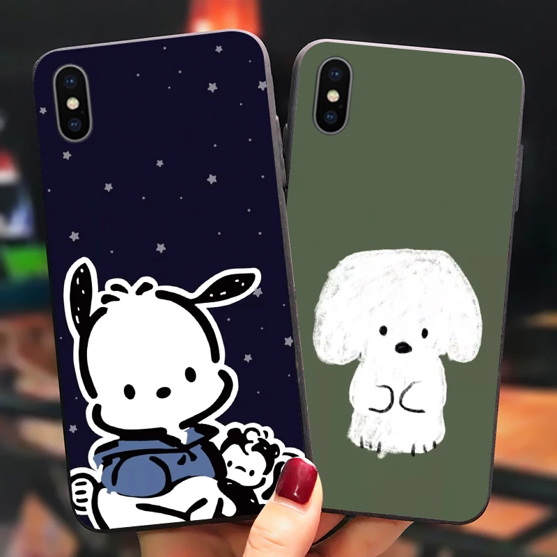 Кролик Собака чехол для телефона OPPO Рино 2 Z A37 A83 A75 A77 A57 A53 A33 A59 F3 F5 F7 A1 A3 A1K A5 A9 2020