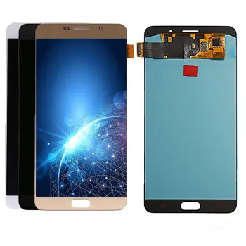 

Super Amoled LCD For Samsung Galaxy A9 Pro 2016 A910 A9100 A910F SM-A910F LCD Display with Touch Screen Digitizer Assembly Parts