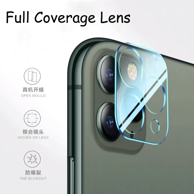 Прозрачная защитная стеклянная пленка для камеры для IPhone 11 Pro Max полное покрытие защита объектива для iPhone 11 пленка из закаленного стекла