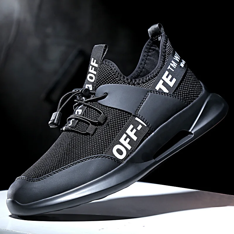 

2019 Spring New Style Men Running Athletic Shoes Korean-style Comfortable Shoes Anti-slip Breathable Trend Versatile MEN'S SHOES
