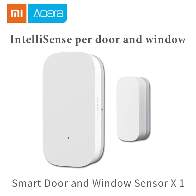 Xiaomi Aqara концентратор шлюз 3 Интеллектуальная связь "умные" аксессуары для дома работа с Mijia Температура Влажность двери окна сенсор - Цвет: Door Window Sensor