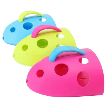 

Sucker Baby Bath Drain and Store Toy Storage Tidy Organiser Holder Scoop Bin