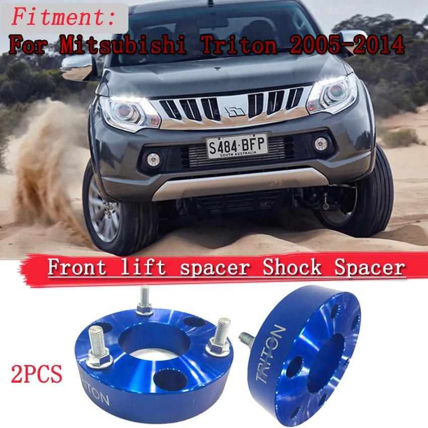 

Front Suspension Lift Up Kits for Mitsubishi Triton L200 Coil Strut Shocks Absorber Spacers Spring Raise 32MM