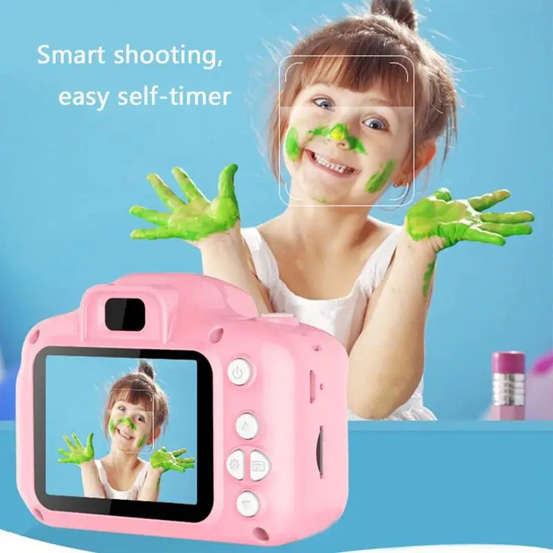 Детская камера, заряжаемая цифровая мини-камера, мультяшная Милая камера, игрушки для уличной фотосъемки, реквизит для детей, подарок на день рождения