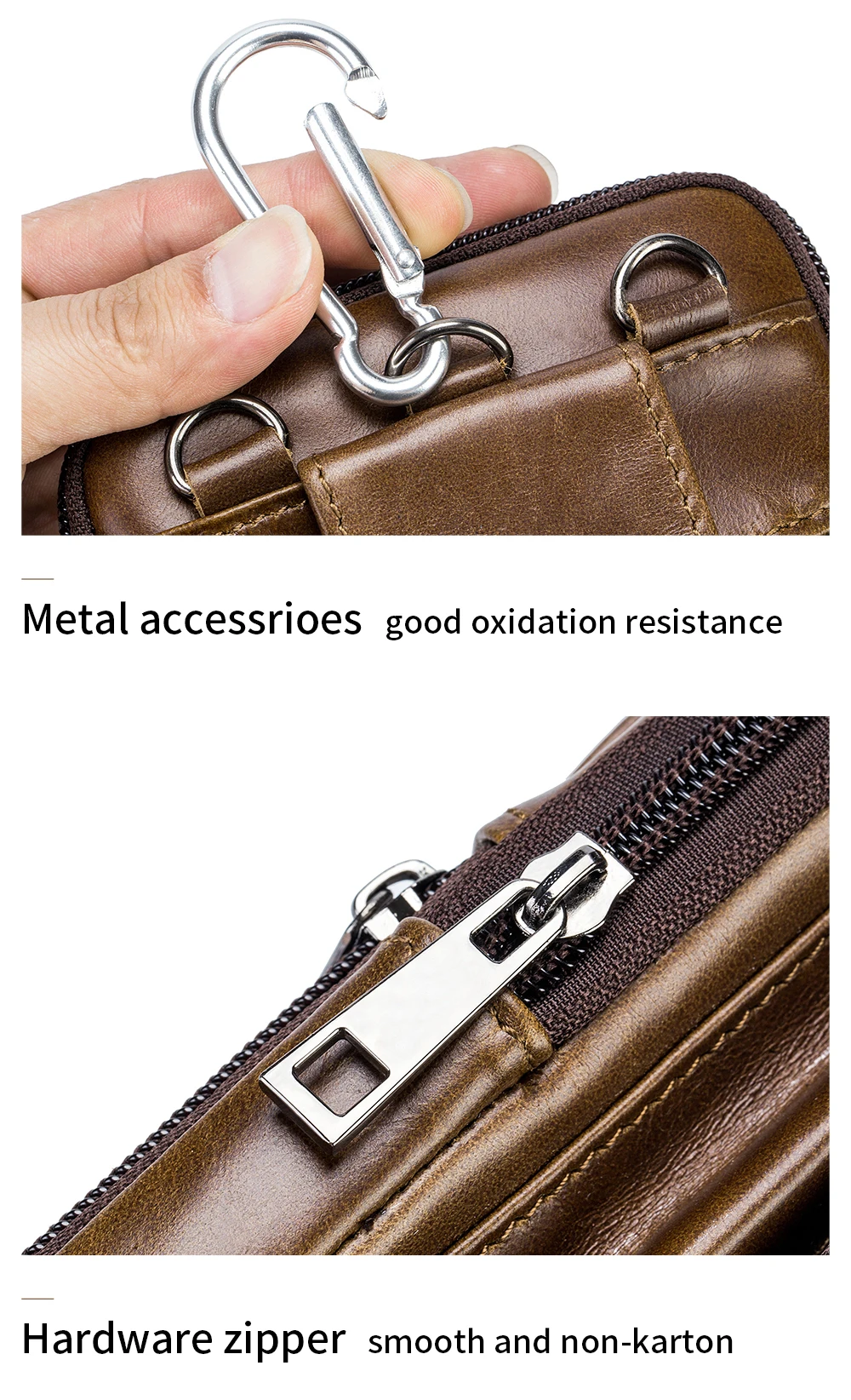 LAOSHIZI brand Men Genuine Leather Waist Pack Bag Mini Phone Pockets Case Coin Purse Male Money Bags Shoulder Messenger Bag
