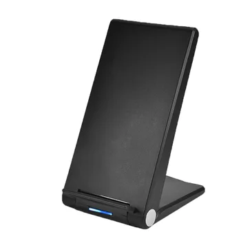 

15W Wireless Charger Folding Portable Fast Charging Stand Built-In Chip With Anti-Slip Rubber Pads For Qi Compatible Smartphone​