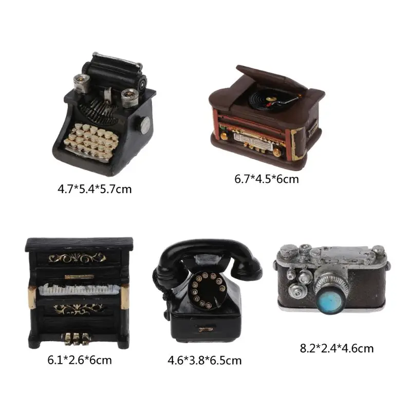 Newborn Photography Props Infant DIY Props Studio Accessories Retro Resin Mini Small Decoration Creation Gentlemen Camera 1pcs 1 12 dollhouse mini camera model infants photo shooting decorations photography props retro miniature camera