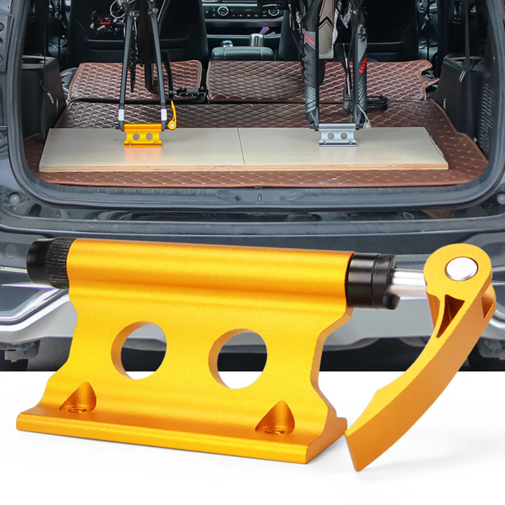 Для велосипеда мотоцикла машины Крытый носитель Quick Release алюминиевый сплав вилка