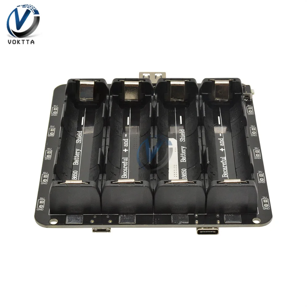 4 х 18650 Литий Защита аккумулятора V9 доска 3 V/1A 5 V/3A мобильный Мощность банк Плата расширения модуль для Arduino ESP8266 ESP32