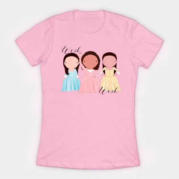 Hamilton Musical Schuyler Sisters Work женская футболка