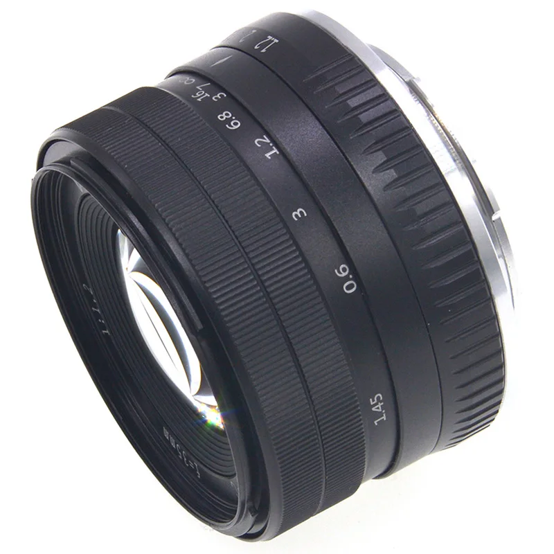 FFYY-35mm F1.2 Большая диафрагма Prime APS-C объектив камеры для sony E-Mount цифровая камера s NEX 3 NEX 3N NEX 5 NEX 5T NEX 5R NEX 6 7