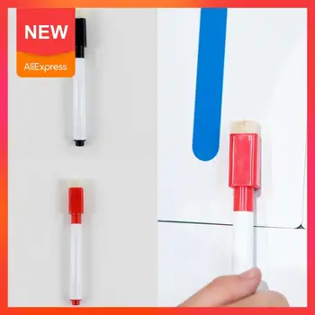 

8color 1pcs Whiteboard Marker Pen With Eraser Eco-environmental Erasable Drawing Markers Student Pen Board White Supplies S K3S9