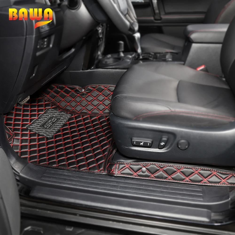 BAWA коврики для Toyota 4runner кожа ковры подушечки для Toyota 4runner+ аксессуары для автомобильного интерьера