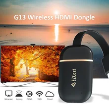 Ezcast G13 беспроводной WiFi HDMI адаптер 128 МБ Поддержка Miracast/Airplay/DLAN 1080P видео, совместимо с Android, IOS, Windows, MAC OS