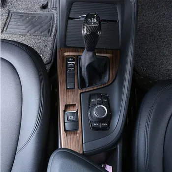 

Car Accessories Pine Wood Grain For Left Hand Drive ABS Plastic Gear Panel Cover Trim For BMW X1 F48 20i 25i 25le 2016-2019