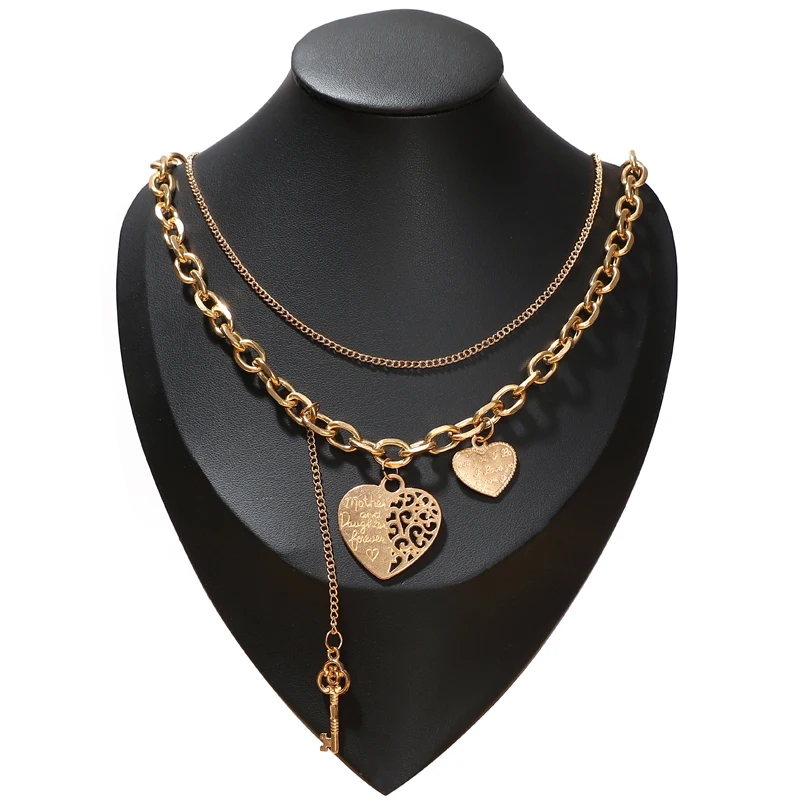ZOSHI Gold Plated Chains Choker 