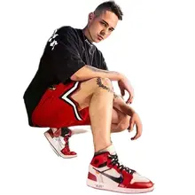 

Summer Mesh Shorts Outdoor Sports 5 Pants Men's Breathable Basketball Training Men's Elastic Waist Short