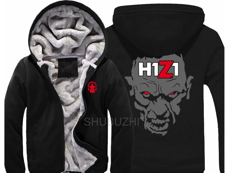 Игра H1Z1 толстовки утолщенная хлопковая стеганая куртка зимняя теплая фланелевая Толстовка пальто мягкие кашемировые фуфайки унисекс Новинка