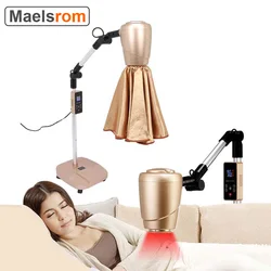 Smart Moxibustion Moxa Floor Stand Lamp Red LED Thermotherapy Lamp Massager for Relieve Joint Muscle Pain Anti Aging