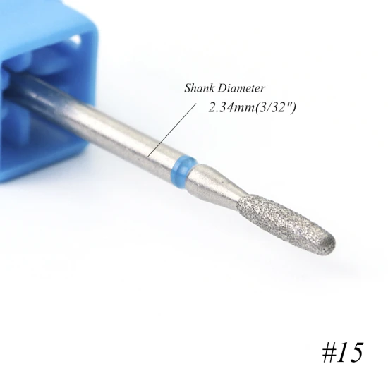 1 шт. фрезы для ногтей алмазные фрезы для маникюра электрические пилочки для кутикулы Инструменты для педикюра TR01-29-1 - Цвет: 15