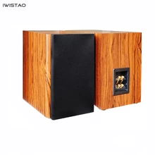 Iwistao полный диапазон 8 дюймов динамик пустой шкаф пассивный корпус динамика древесины 18 мм высокой плотности МДФ доска объем 24L DIY