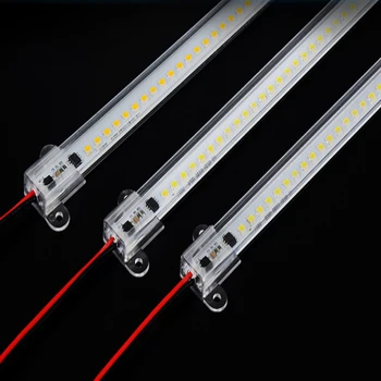 

LED Bar Light 220V Kitchen Light 30cm LED Rigid Strip Energy Saving LED Tubes 72leds Barra de luz led for Showcase Stairs