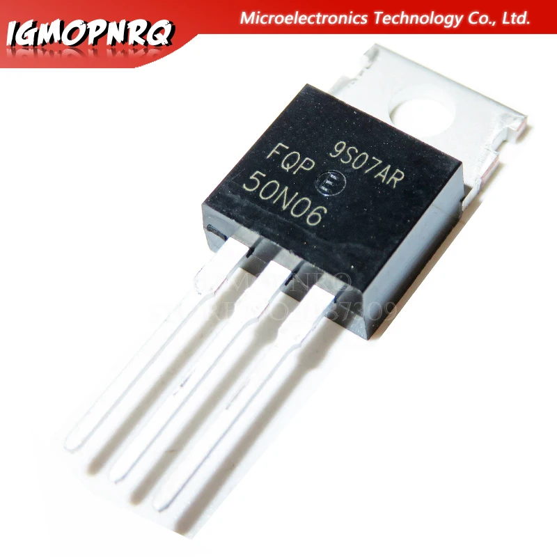 100% New Original DFP50N06 50N06 NPN Transistor TO220 