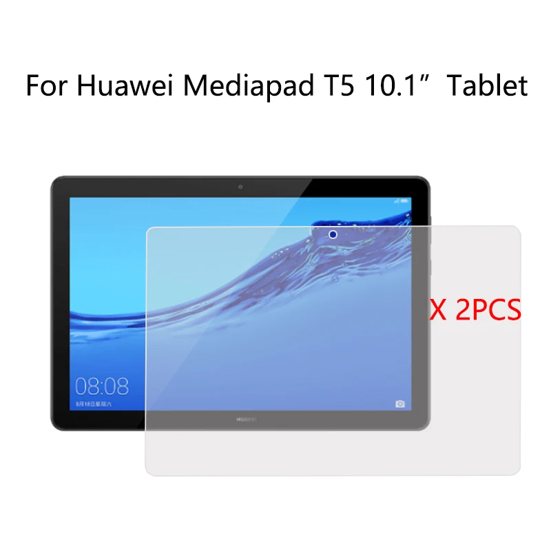 2x9 H HD закаленное Стекло Экран протектор для 10," HUAWEI Mediapad T5 10 AGS2-W09 L09 L03 AL00Tablet ПК